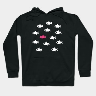 Fish swims against the stream, do it your way! - ORENOB Hoodie